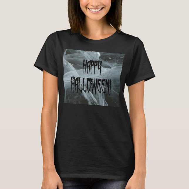 T-shirt Spider Leg Halloween Eerie Arrière - plan Dames Te (Devant)