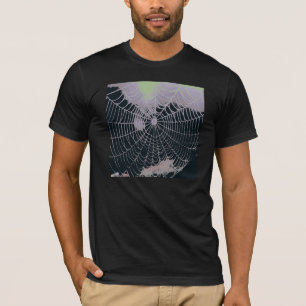 T-shirt Spider Web Abstrait