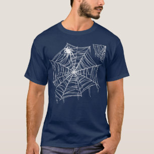 T-shirt Spider Web Halloween Gift Spider