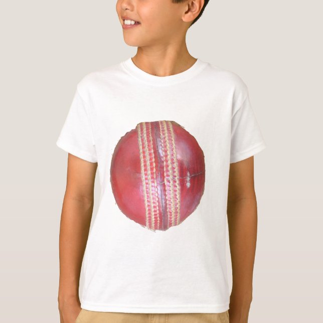 T-shirt Spin Master's Sphere : Une balle de cricket à gauc (Devant)