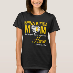T-shirt Spina Bifida Maman J'Ai Élevé La Mine