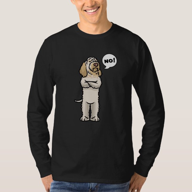 T-shirt Spinone Italiano Chien têtu (Devant)