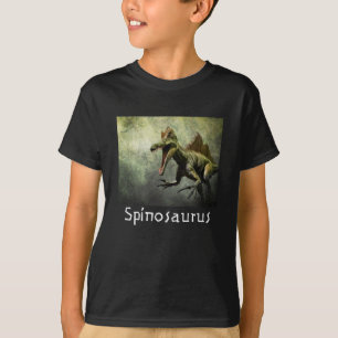 T-shirt Spinosaurus Dinosaure dans la forêt primitive