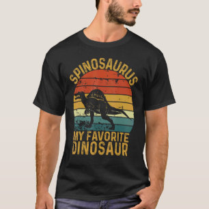 T-shirt Spinosaurus Est Mon Dinosaure Cool Dinosaure Préfé