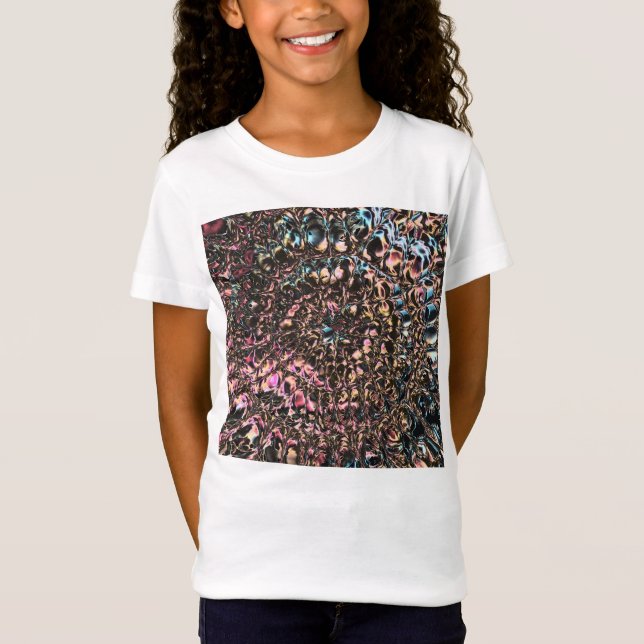 T-Shirt Spirale de pierres précieuses (Devant)
