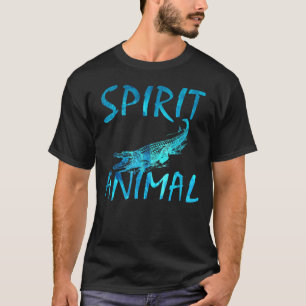 T-shirt Spirit Animal Crocodile Alligator Pour Hommes Femm