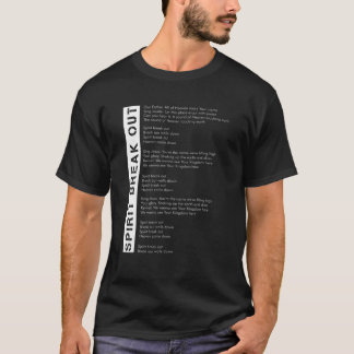 T-shirt Spirit Break Out Chanson Paroles Foi chrétienne Jé