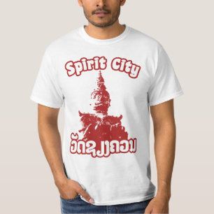 T-shirt Spirit City - Wat Xieng Khuan, Vientiane, Laos