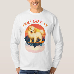 T-shirt Spirit of Adventure chien