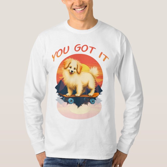 T-shirt Spirit of Adventure chien (Devant)