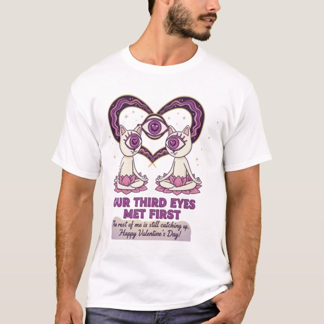T-shirt spiritual valentine  (Devant)