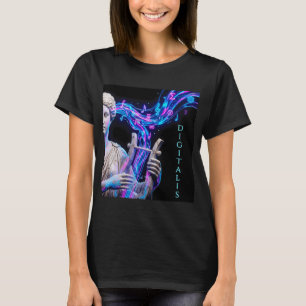 T-shirt Spiritus Digitalis : La Lyre Résonnante (Panneau d