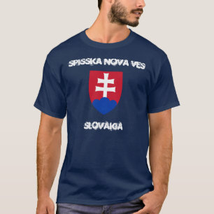 T-shirt Spisska Nova Ves, Slovaquie à armoiries