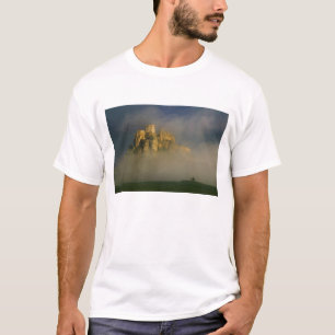 T-shirt Spissky hrad dans la brume, Slovaquie 2