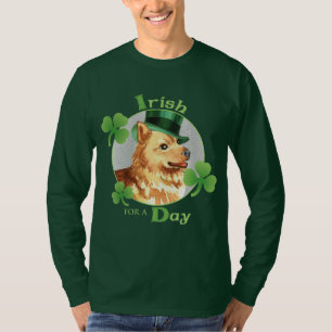 T-shirt Spitz finlandais du jour de St Patrick
