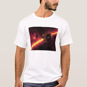 T-shirt Spitzer vu contre le ciel infrarouge 2