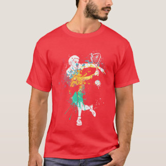 T-shirt Splash art Squash sports pour famille de joueurs d
