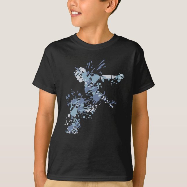 T-shirt Splash Freerunning Parkour (Devant)
