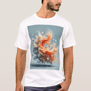 T-shirt Splash tropical