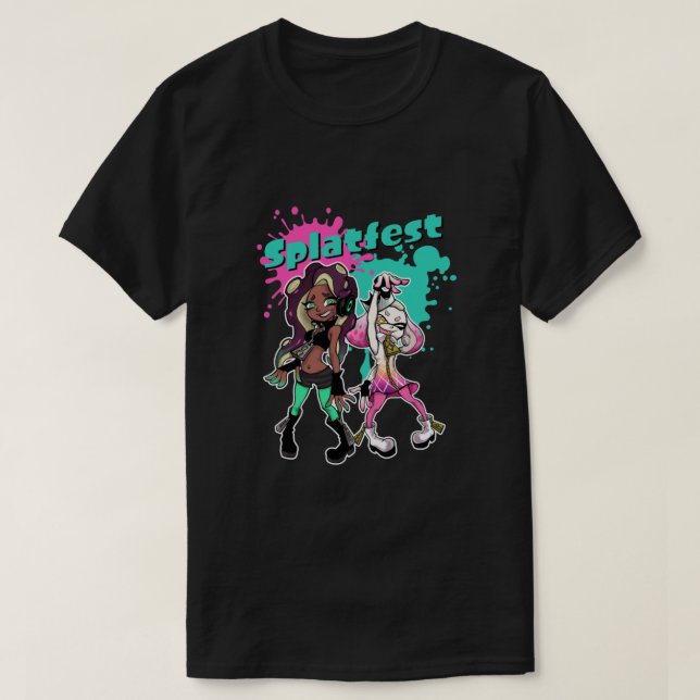 T-SHIRT SPLATFEST (Design devant)