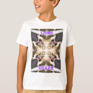 T-shirt Splendor du Serengeti : Artistère de masquage anim