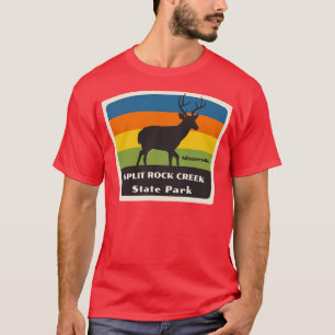 T-shirt Split Rock Creek State Park Minnesota Roaming Deer