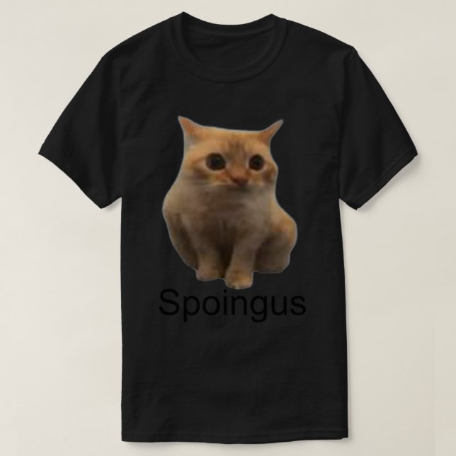 T-shirt Spoingus Le Mème De Chat (Design devant)
