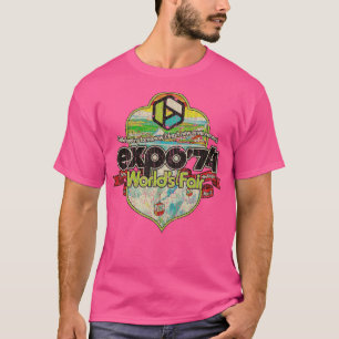 T-shirt Spokane Expo 74 Worlds Fair Crest 1974