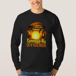 T-shirt Sponsorisé Par Dividends Stock Market Day Trader