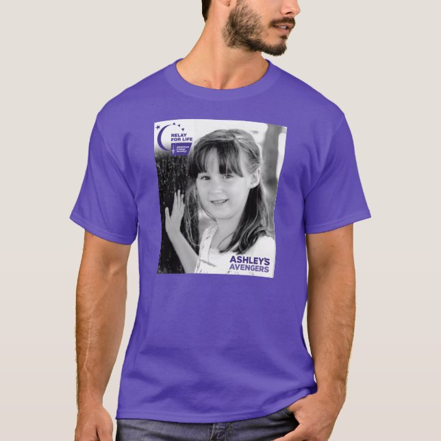 T-shirt Sponsors des vengeurs d'Ashley (Devant)