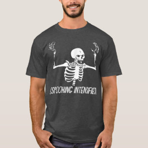 T-shirt Spooking Intensifie Lazy Halloween Costume Éffraya