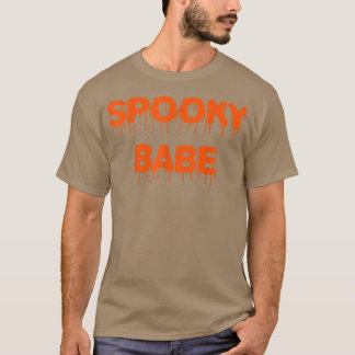 T-shirt Spooky Babe Spooky Hunk Funny Matching Couples Hal