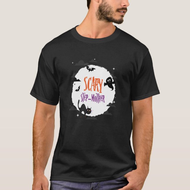 T-shirt Spooky Step mother (Devant)
