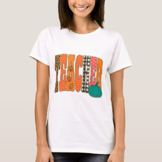 T-shirt Spooky Teacher png|Pumpkin shirt teachers|teacher