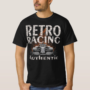 T-shirt Sport automobile authentique de course rétro
