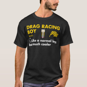 T-shirt Sport Boy Definition Drag Racing