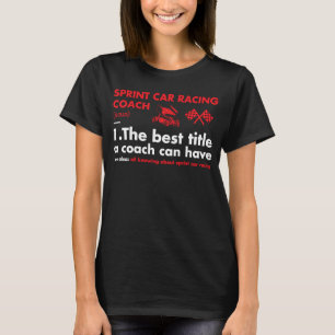 T-shirt Sport Coach Définition Sprint Voiture Course
