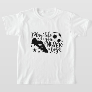 T-shirt sport d'art contemporain inspirant du football