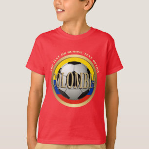 T-shirt Sport de balle de football colombien