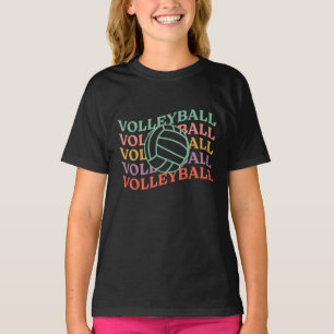 T-shirt Sport de volley-ball rétro