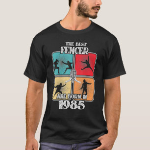 T-shirt Sport d'escrime de Fencer âgé de 37 ans 1985 37e a