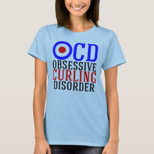 T-shirt Sport drôle de bordage obsédant de désordre