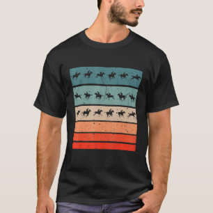 T-shirt Sport équestre Course de chevaux Équitation