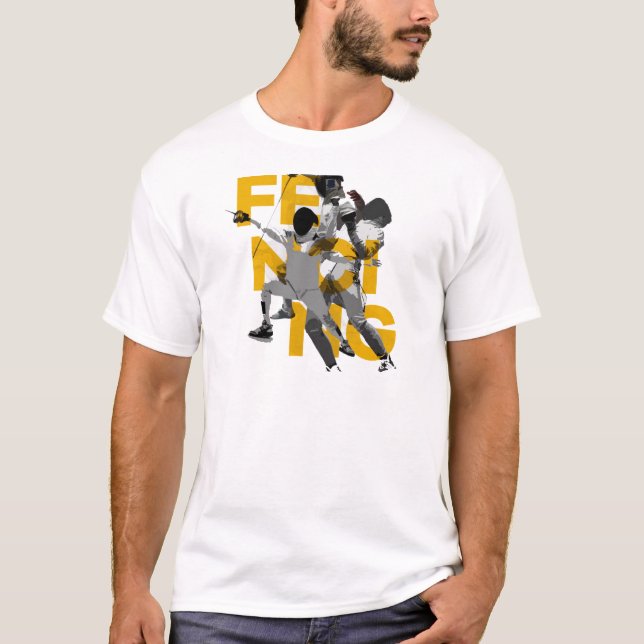 T-shirt sport : escrime (Devant)