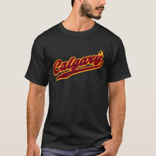 T-shirt sport rétro de Calgary - Vib sportif Vinta