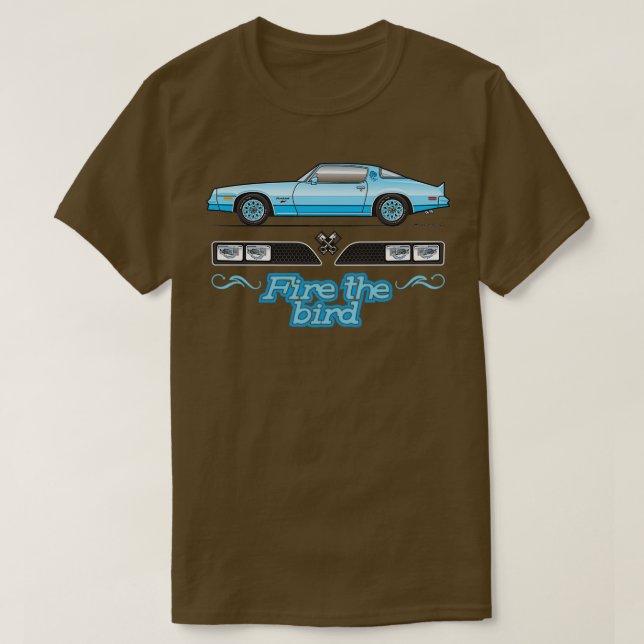T-SHIRT SPORT SKYBIRD 1977 (Design devant)