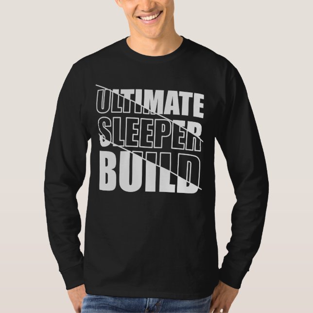T-shirt Sport solide maigre athlète de gymnase ultime cons (Devant)