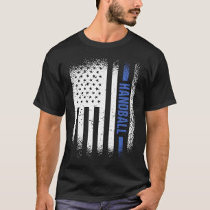 T-shirt Sport Us Drapeau Handball 5