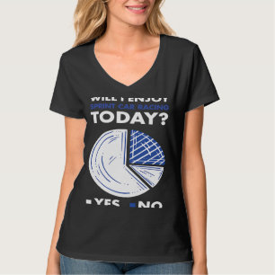 T-shirt Sport Vais-Je Aimer Sprint Voiture Racing