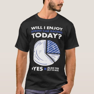 T-shirt Sport Vais-Je Aimer Sprint Voiture Racing
